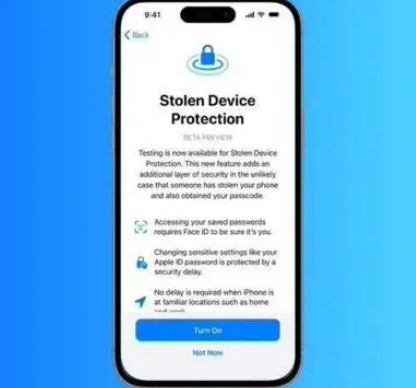 喜德苹果授权维修店分享被盗设备保护功能开启方法